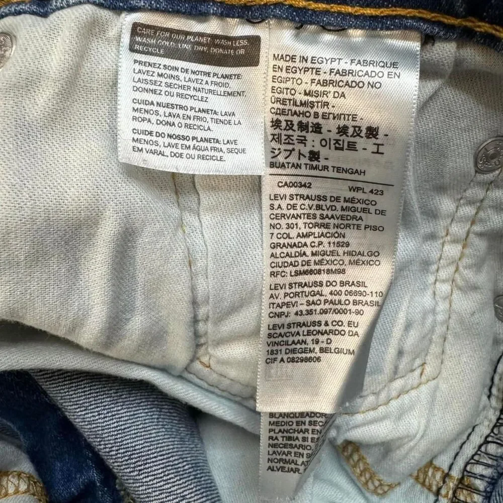 Levis 527 Men's Jeans 36x30 Straight Leg Streetwear 90s Denim Vtg Rodeo